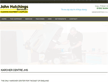 Tablet Screenshot of johnhutchingsservices.co.uk
